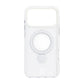 Skal Magsafe till iPhone 17 Pro Max - Transparent vit med ringstativ