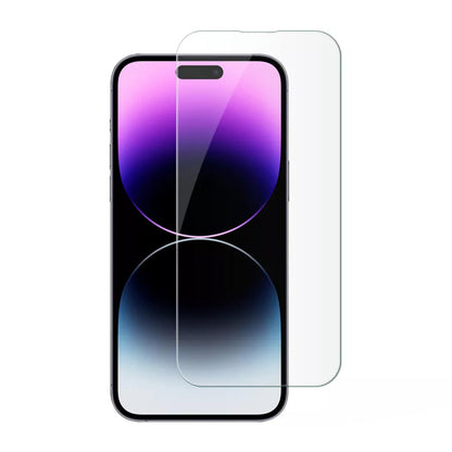 iPhone 14 Pro Max Screen Protector - Tempered Glass Aluminum 2.5D Transparent (Bulk)