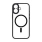 Skal för iPhone 17 med MagSafe & Kameraskydd med Svart