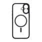 Skal för iPhone 17 med MagSafe & Kameraskydd med Svart