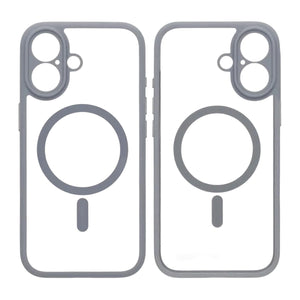 Skal för iPhone 17 med MagSafe & Kameraskydd med Grå