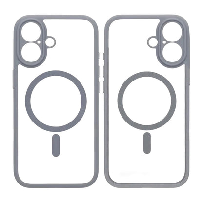 Skal för iPhone 17 med MagSafe & Kameraskydd med Grå