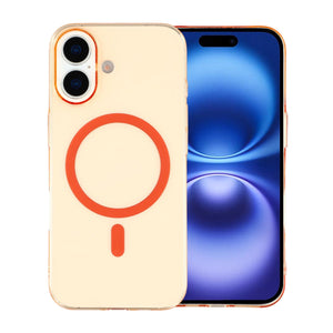 Ultratunt Mobilskal med Kameraskydd för iPhone 17 - Orange