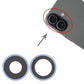 iPhone 17 Back Camera Lens + Bracket Blue