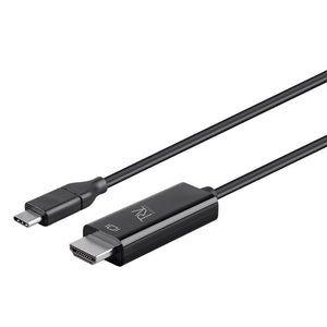 Rvelon USB-C till HDMI 1.4-kabel 4K - 1 meter med chipset