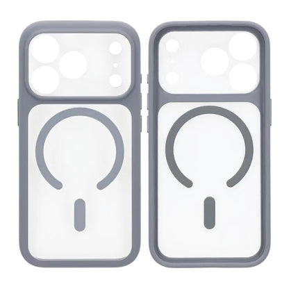 Skal för iPhone 17 Pro Max - MagSafe & Kameraskydd - Grå