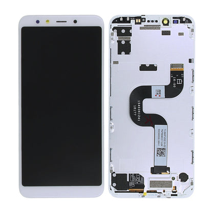 Xiaomi Mi A2 (Mi 6X) Display med LCD Skärm Original - Vit