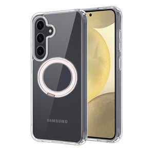 Samsung Galaxy S24 Plus Mobilskal med Magsafe Stativ - Transparent