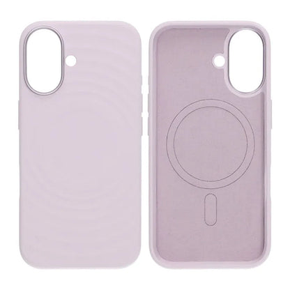 Mobilskal Silikon för iPhone 16 - Lila med Kameraskydd
