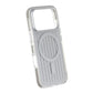 Mobilskal Korrugerad Magsafe för iPhone 17 Pro - Silver