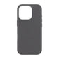 Cream wave liquid silicone Case For iPhone 16 Pro Gray
