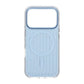 Corrugated suitcase metal paint magnetic suction Case For iPhone 17 Pro Blue