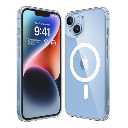 Mobilskal Stöttåligt med Magsafe för iPhone 14 - Transparent