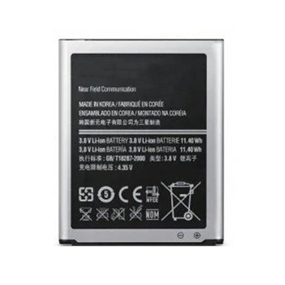 Samsung Galaxy S3 Batteri med Baksida - Blå