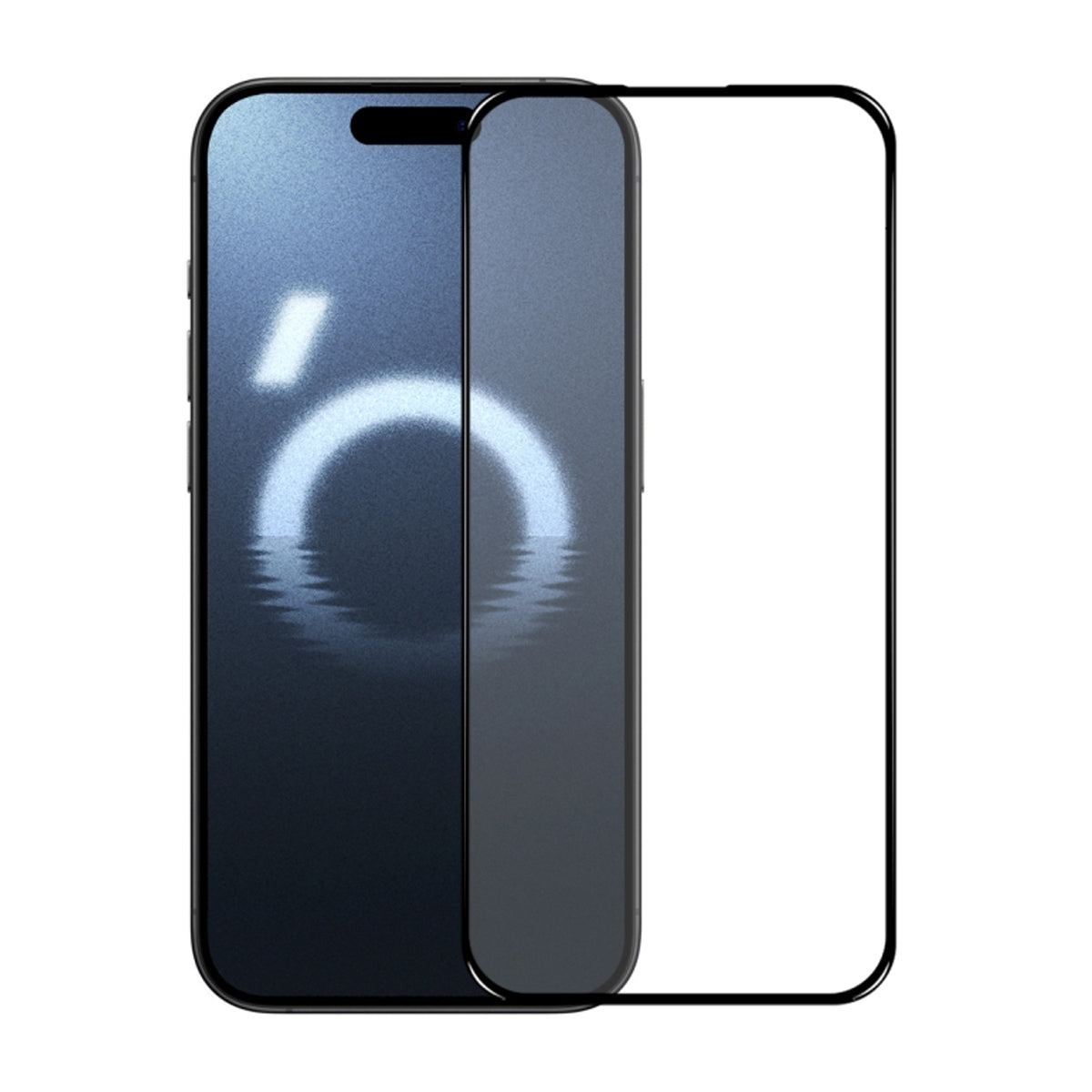 iPhone 16 Pro Max 330 gule High aluminum screen printing full screen tempered film