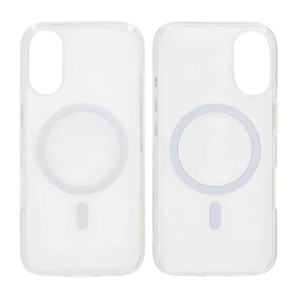 Mobilskal TPU med Magsafe för iPhone 17 - Vit/Transparent