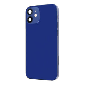 iPhone 12 Mini Baksida med Komplett Ram - Blå