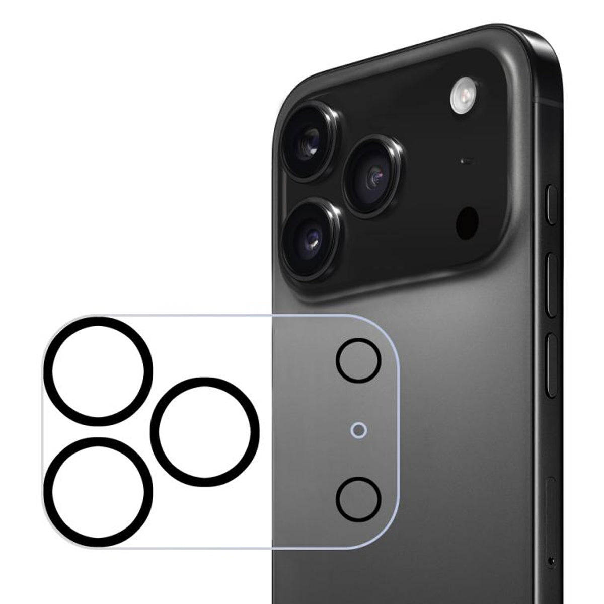 Camera Screen Protector iPhone 17 Pro with Packing