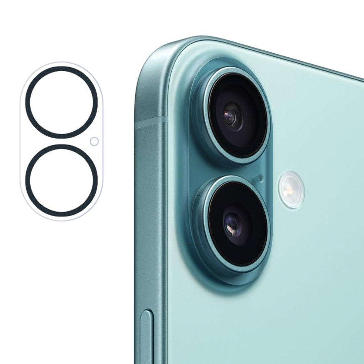 Kameraskydd Härdat Glas  till iPhone 17