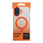 Mobilskal Korrugerad MagSafe för iPhone 17 - Orange