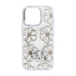 Mobilskal Magsafe till iPhone 16 Pro - Transparent med blommor