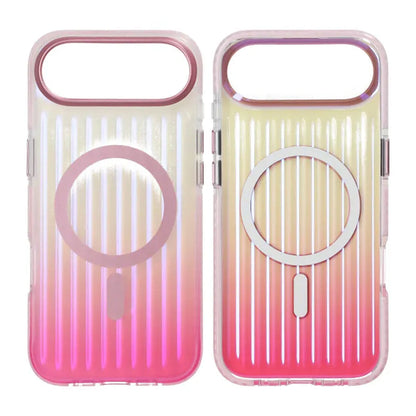 Mobilskal Korrugerad MagSafe för iPhone Air - Rosa