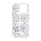 Mobilskal Magsafe till iPhone 15 Pro - Transparent med blommor