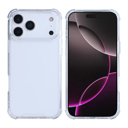 Mobilskal Stöttåligt till iPhone 17 Pro Max - Transparent
