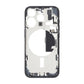 iPhone 15 Pro Back Cover Middle Frame Original Blue With Small Parts
