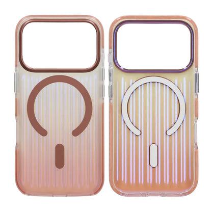 Mobilskal Korrugerad MagSafe för iPhone 17 Pro - Roséguld