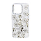 Skal Magsafe till iPhone 15 Pro - Transparent blommor och kvistar