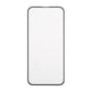 Rvelon Skärmskydd iPhone 15 Pro Max Härdat Glas 2.5D - Svart Bulk