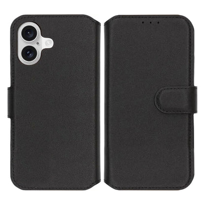 RV Genuine leather Wallet Case iPhone 17 Black