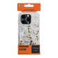 Skal Magsafe till iPhone 15 Pro - Transparent blommor och kvistar