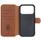 RV Wallet Case iPhone 17 Pro Brown