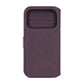 RV Magnetic Wallet Case iPhone 17 Pro Dark Cherry