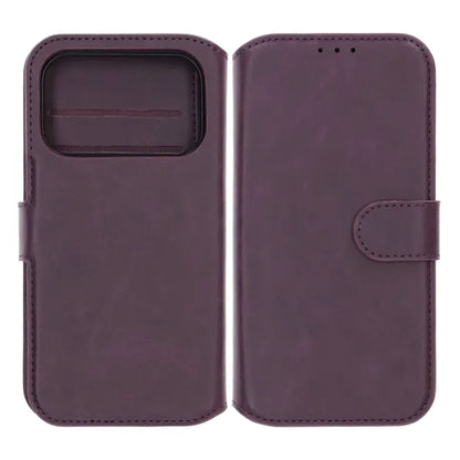 RV Magnetic Wallet Case iPhone 17 Pro Dark Cherry