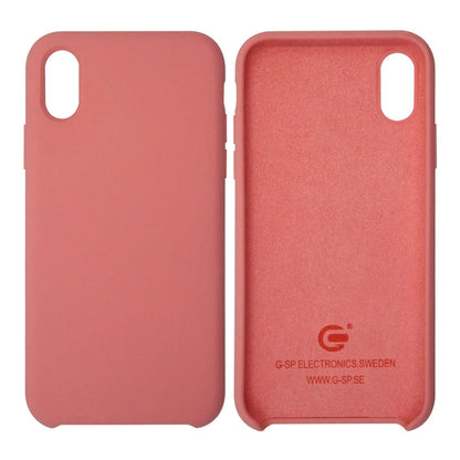 Mobilskal Silikon iPhone X/XS - Rosa