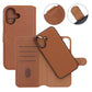 RV Magnetic Wallet Case iPhone 17 Brown