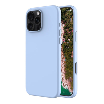 iPhone 16 Pro Case - Silicone With Magsafe Rvelon Sky Blue