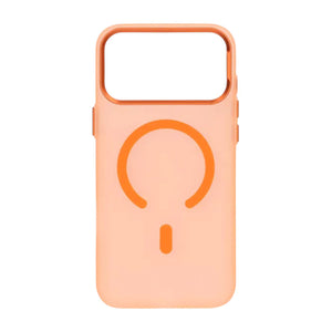 Mobilskal med kameraskydd iPhone för 17 Pro Max - Frostat Orange
