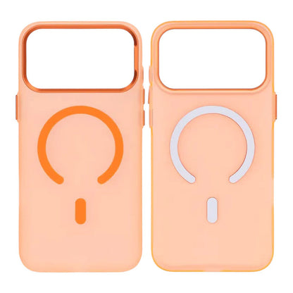 Mobilskal med kameraskydd iPhone för 17 Pro Max - Frostat Orange