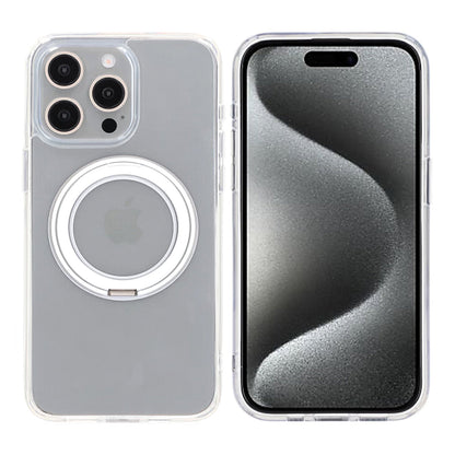 iPhone 15 Pro Max Mobilskal med Magsafe Stativ - Transparent