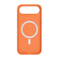 Mobilskal Konstläder med Kameraskydd för iPhone Air - Orange