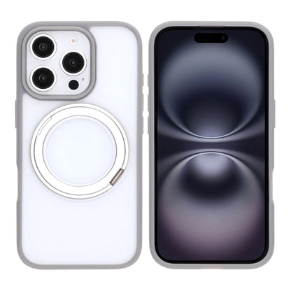 iPhone 16 Pro Mobilskal med Magsafe Stativ - Grå