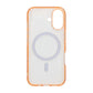 Mobilskal TPU Magsafe för iPhone 17 - Orange Transparent