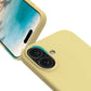 iPhone 17 Case - Silicone With Magsafe Rvelon Butter Yellow