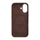 iPhone 17 Case - Silicone With Magsafe Rvelon Earthy Brown