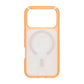 Mobilskal TPU Magsafe för iPhone 17 Pro Max - Orange Transparent