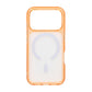 Mobilskal TPU Magsafe för iPhone 17 Pro - Orange Transparent